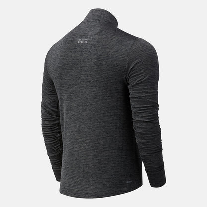 Men New Balance NYC Marathon Impact Run Grid Back Half Zip