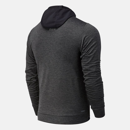 Men New Balance NYC Marathon Impact Run Grid Back Hoodie