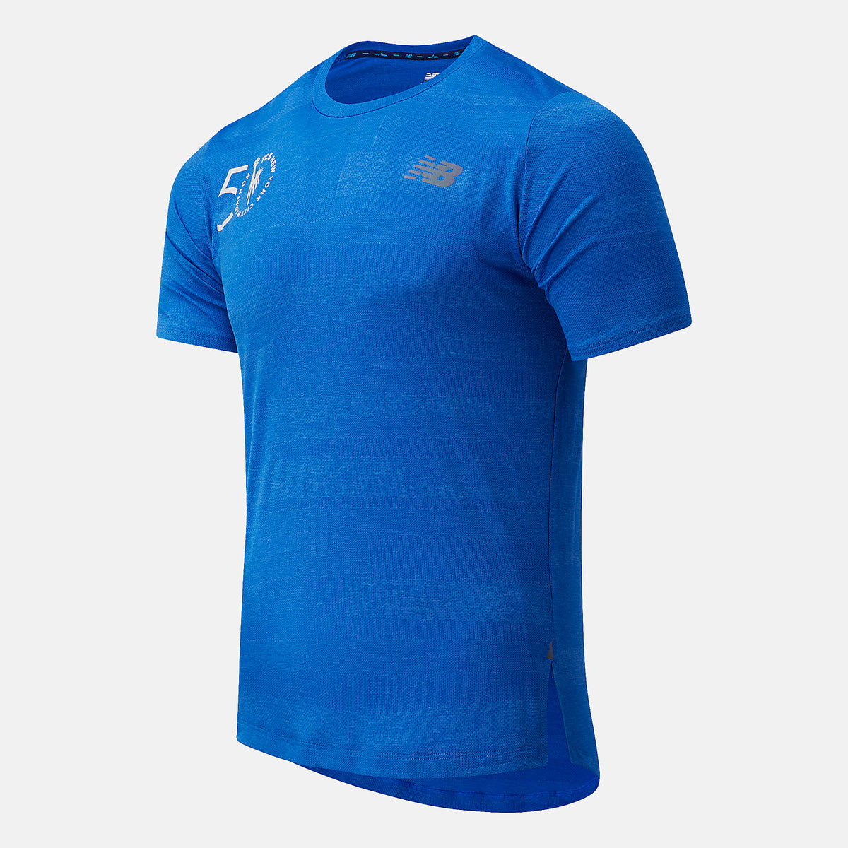 Men New Balance NYC Marathon Q Speed Fuel Jacquard Short Sleeve