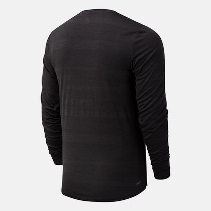 Men New Balance NYC Marathon Q Speed Fuel Jacquard Long Sleeve