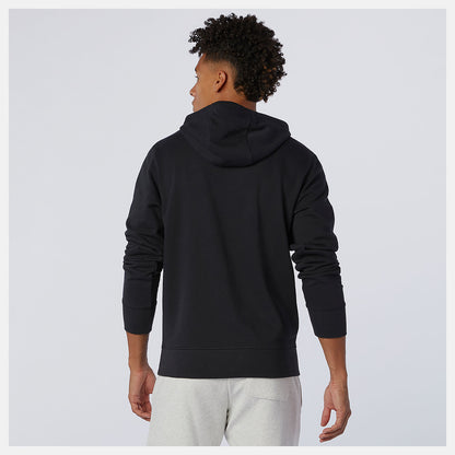 Men New Balance NB Essentials Stacked Logo Po Hoodie
