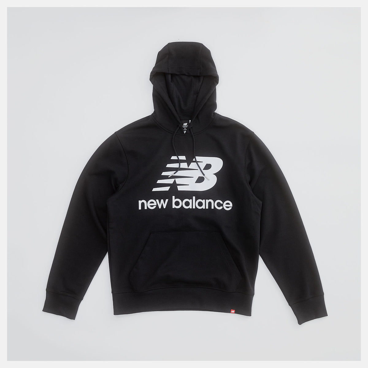 Men New Balance NB Essentials Stacked Logo Po Hoodie