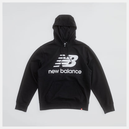 Men New Balance NB Essentials Stacked Logo Po Hoodie