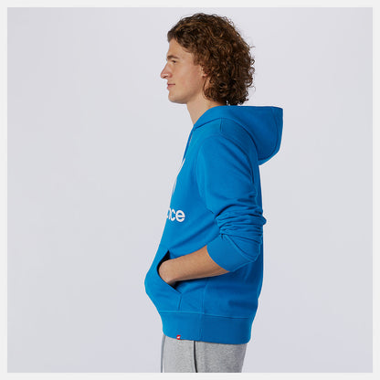 Men New Balance NB Essentials Stacked Logo Po Hoodie