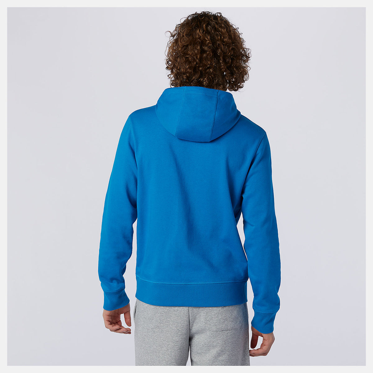 Men New Balance NB Essentials Stacked Logo Po Hoodie