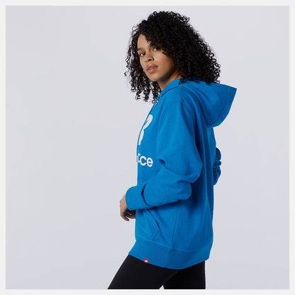 Men New Balance NB Essentials Stacked Logo Po Hoodie