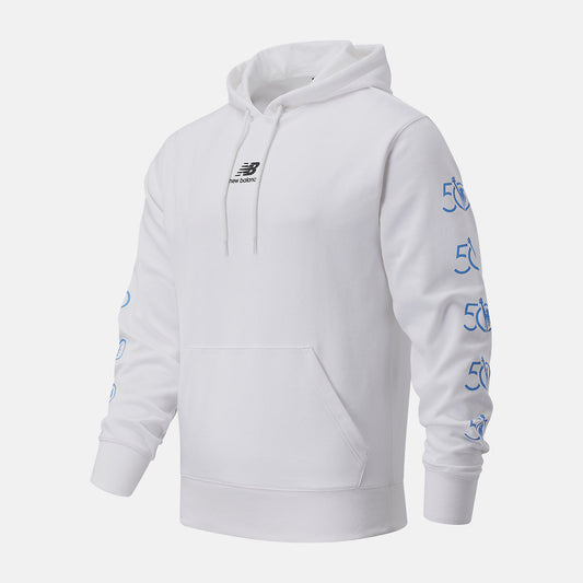 Men New Balance NYC Marathon Essentials Stack Pack Hoodie