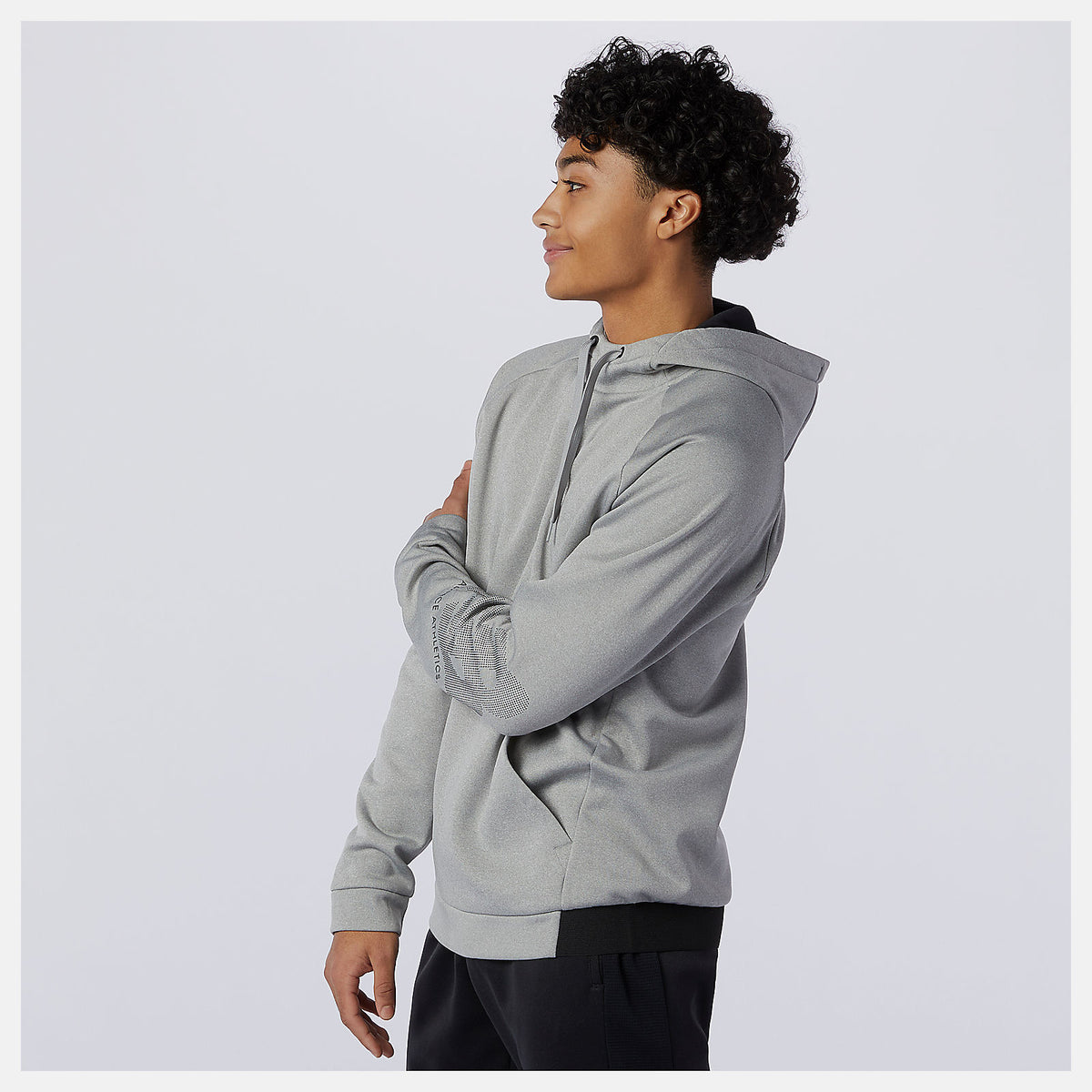 Men New Balance Tenacity Fleece Pullover