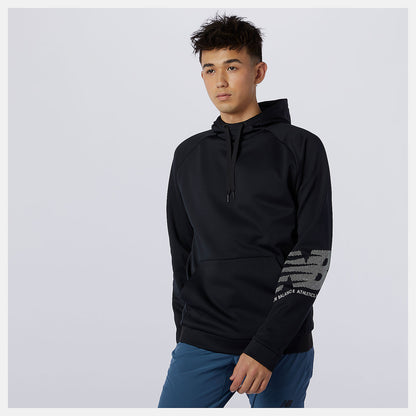 Men New Balance Tenacity Fleece Pullover