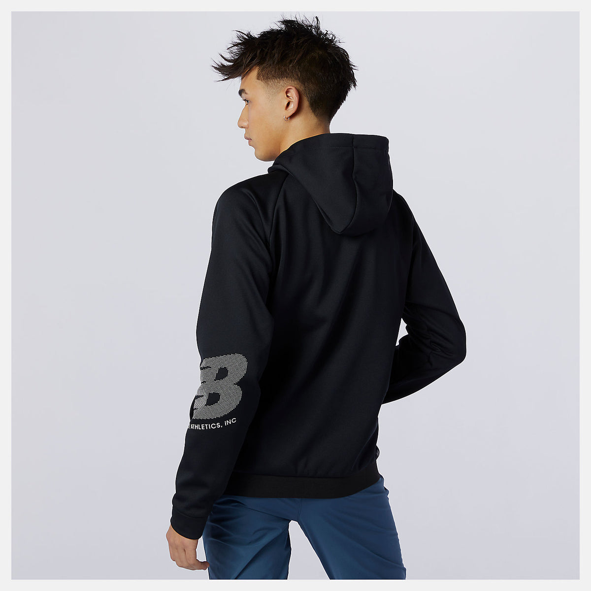 Men New Balance Tenacity Fleece Pullover