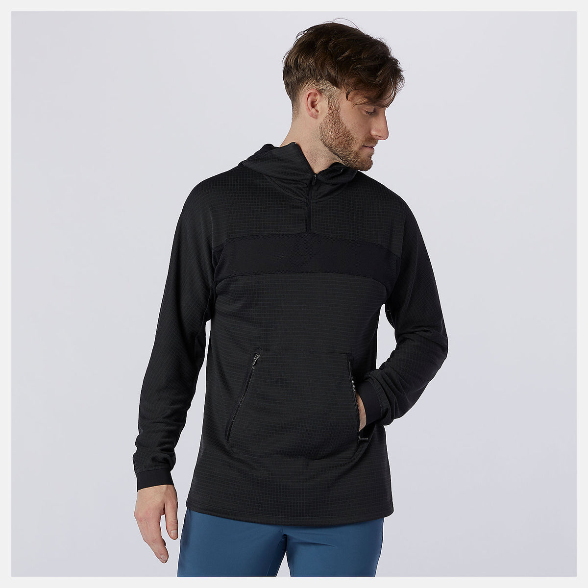 Men New Balance R.W.T. Tech Quarter Zip