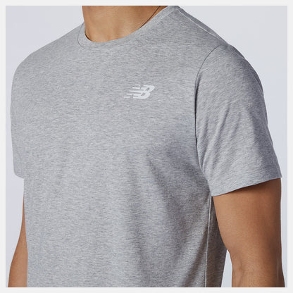 Men New Balance Heathertech Tee