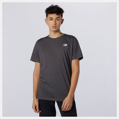 Men New Balance Heathertech Tee