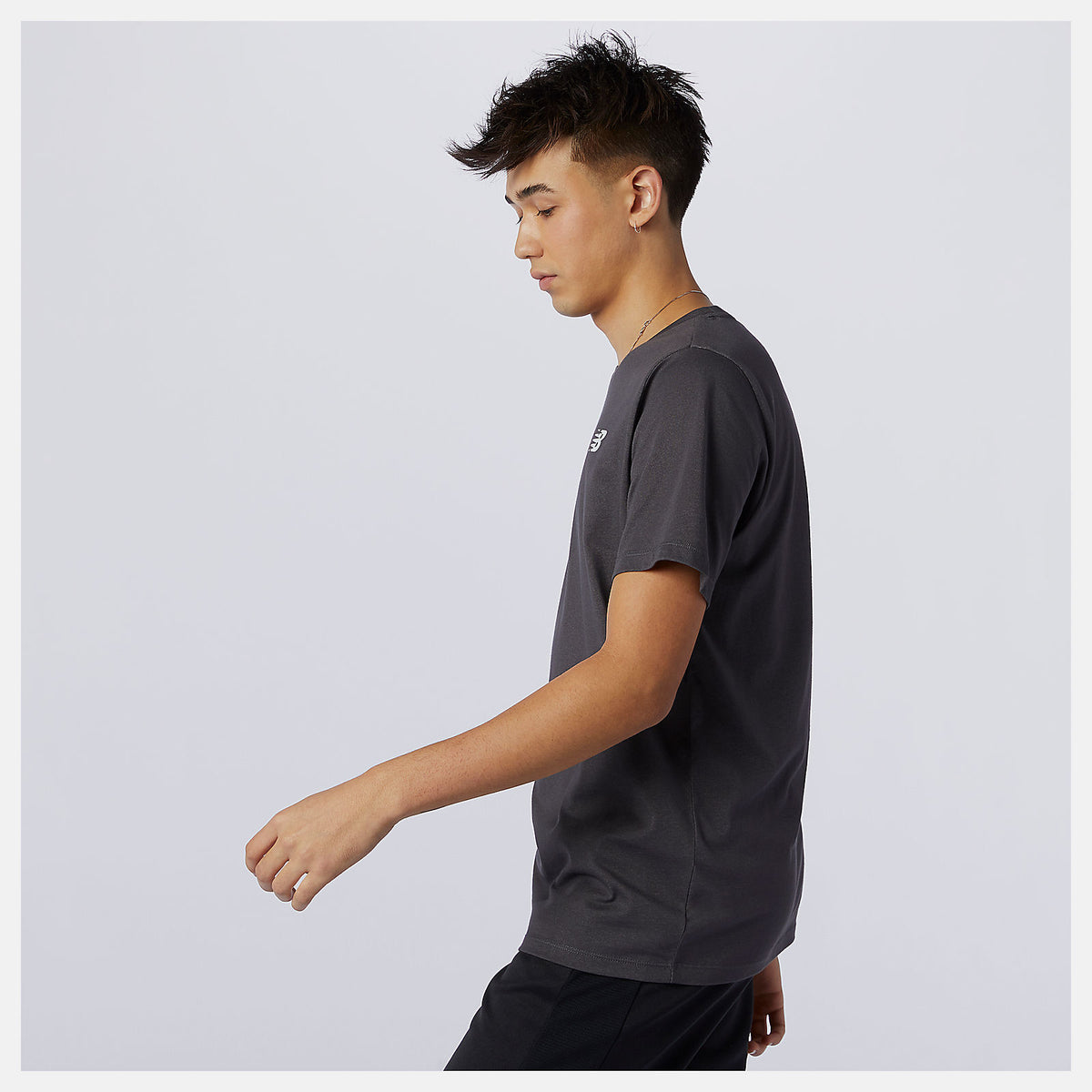 Men New Balance Heathertech Tee