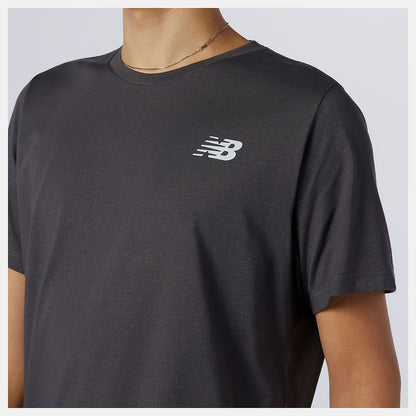 Men New Balance Heathertech Tee