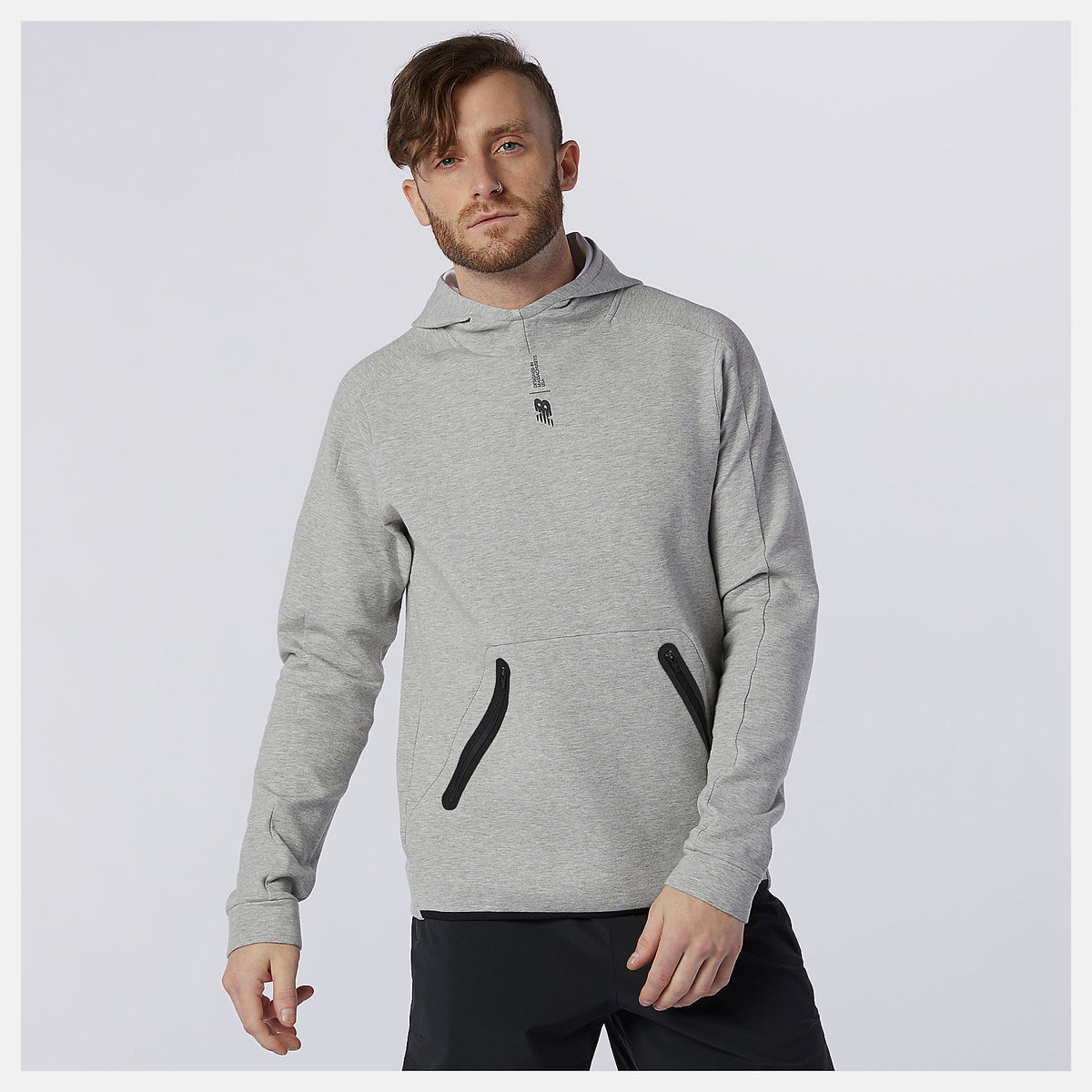 Men New Balance Fortitech Fleece Pullover