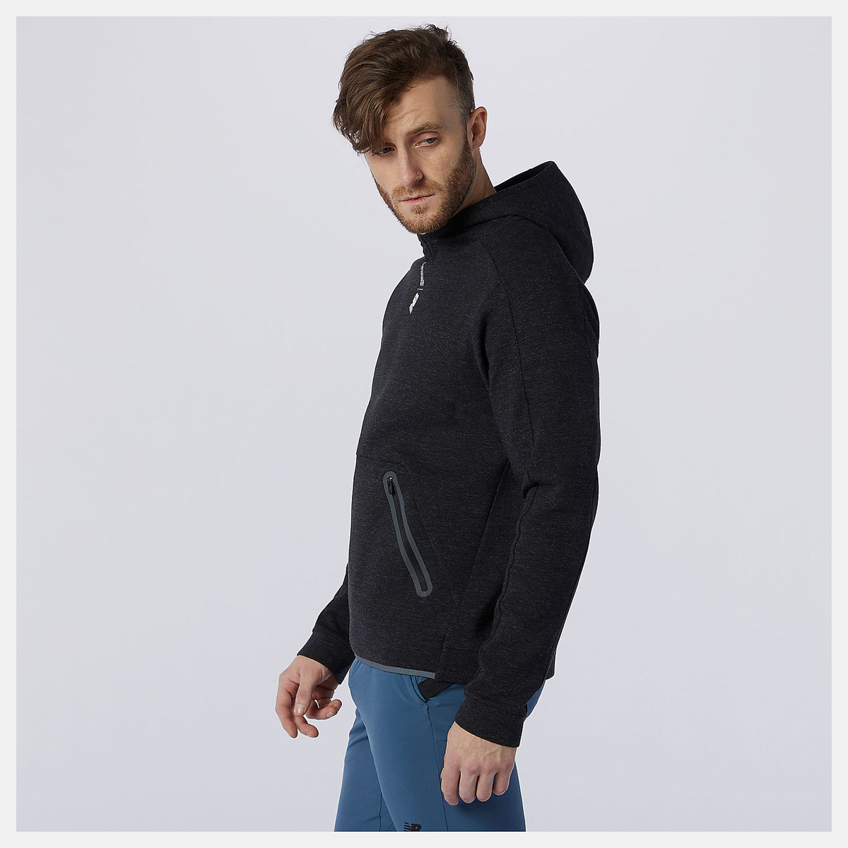 Men New Balance Fortitech Fleece Pullover