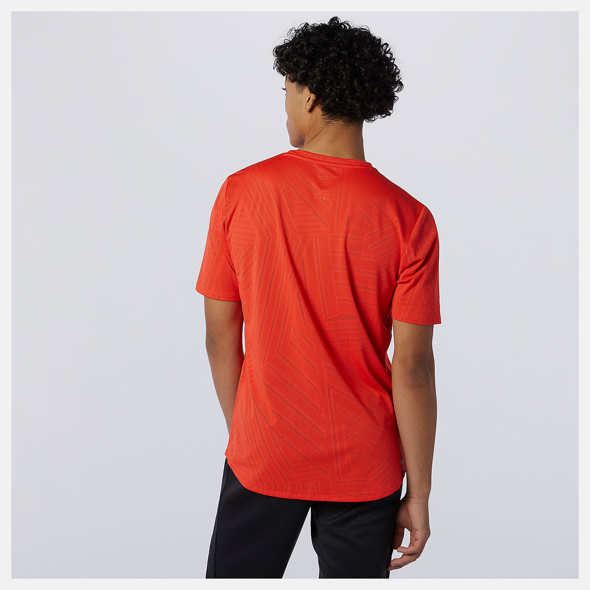 Men New Balance Q Speed Fuel Short Sleeve