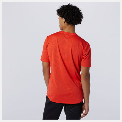 Men New Balance Q Speed Fuel Short Sleeve