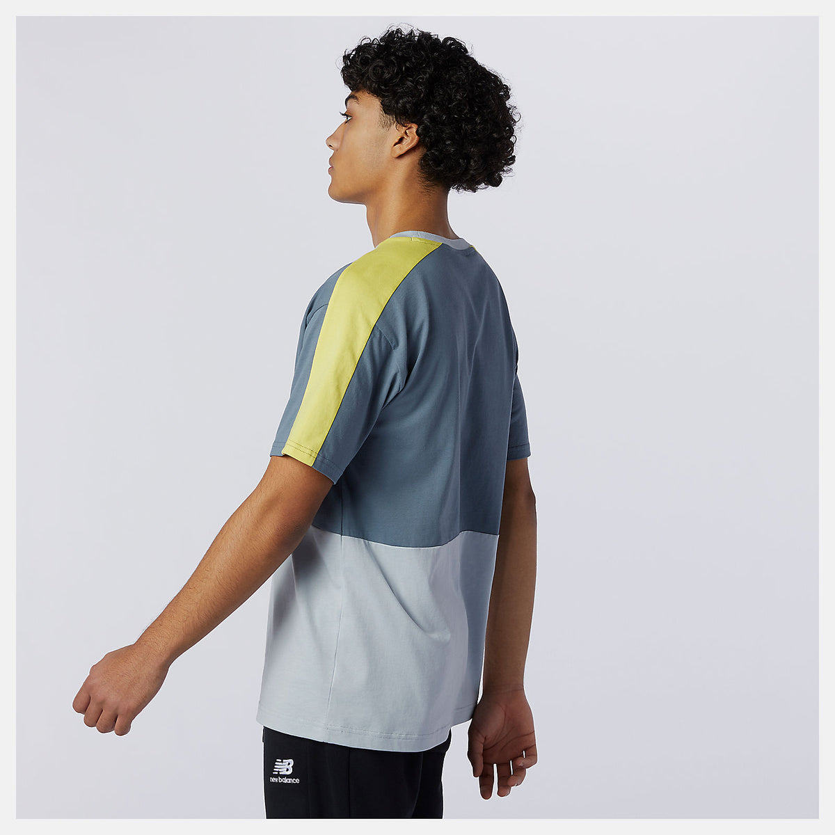 Men New Balance NB Athletics Color Block Tee