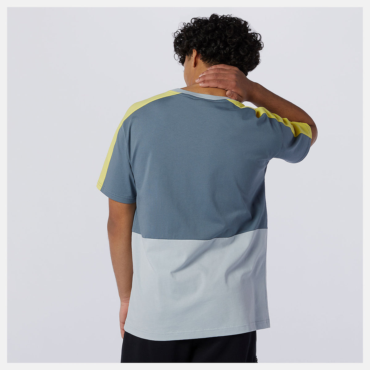Men New Balance NB Athletics Color Block Tee