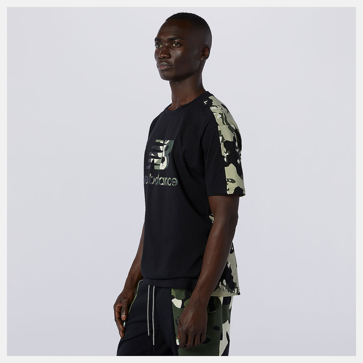 Men New Balance NB Essential Camo Tee