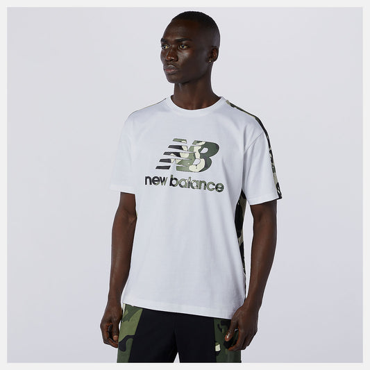 Men New Balance NB Essential Camo Tee