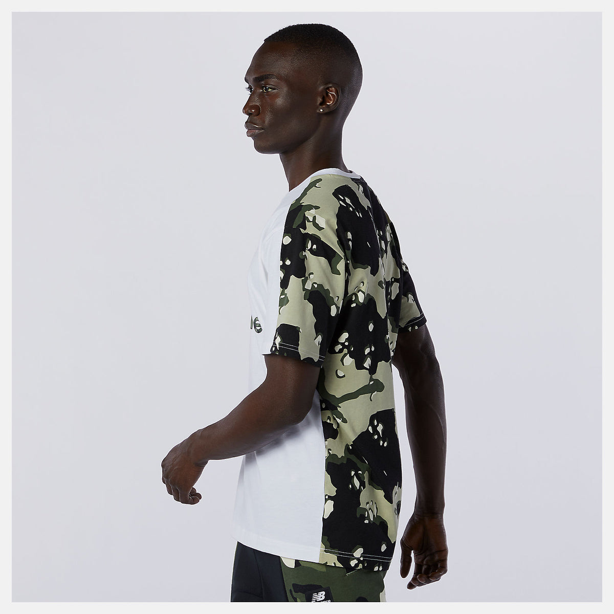 Men New Balance NB Essential Camo Tee
