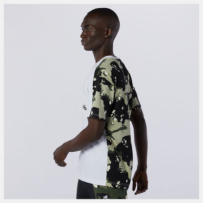 Men New Balance NB Essential Camo Tee