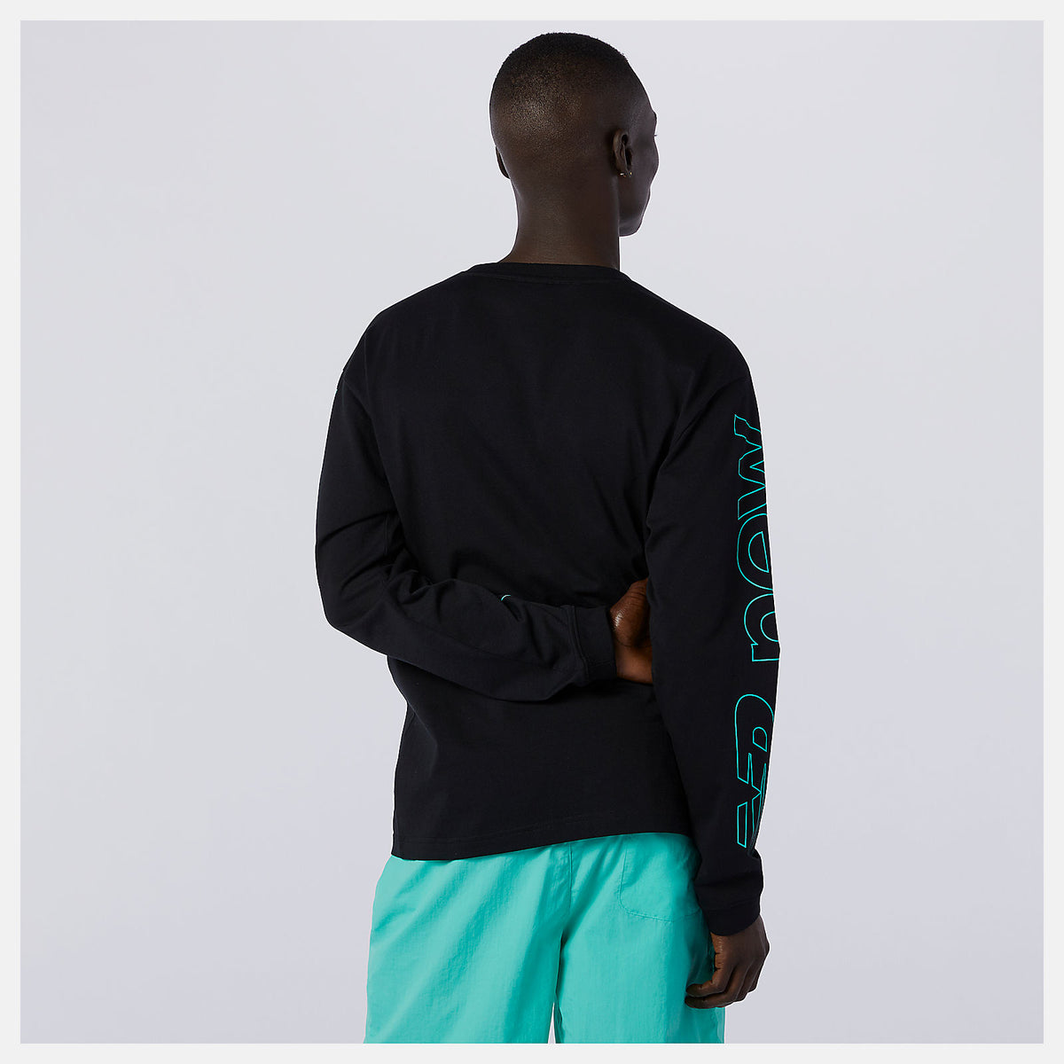 Men New Balance NB Sport Style Optiks Longsleeve Tee