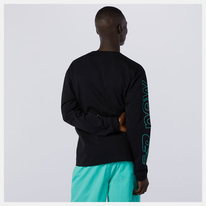 Men New Balance NB Sport Style Optiks Longsleeve Tee