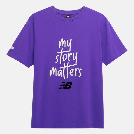 Men New Balance My Story Matters Tee