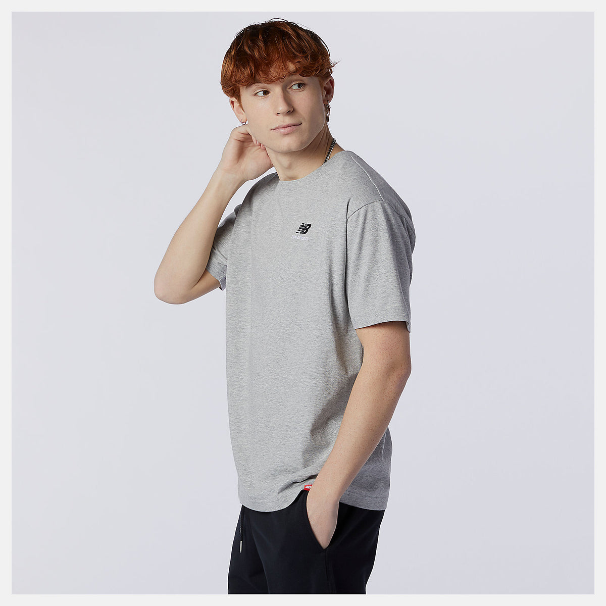Women/Men New Balance NB Essentials Embroidered Tee