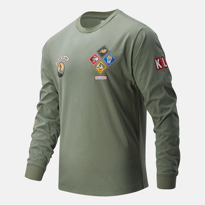 Men New Balance KL2 Nature of the Game Long Sleeve Graphic