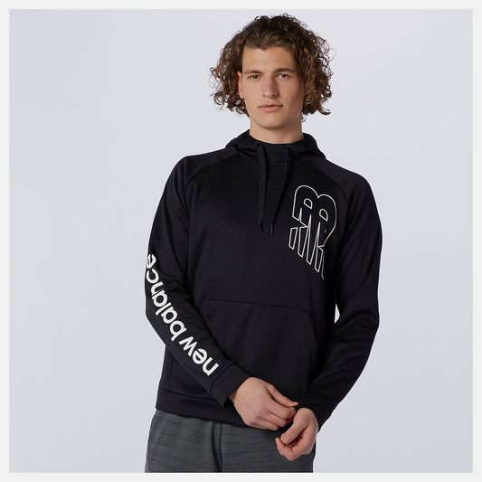 Men New Balance Tenacity Performance Fleece Pullover Hoodie