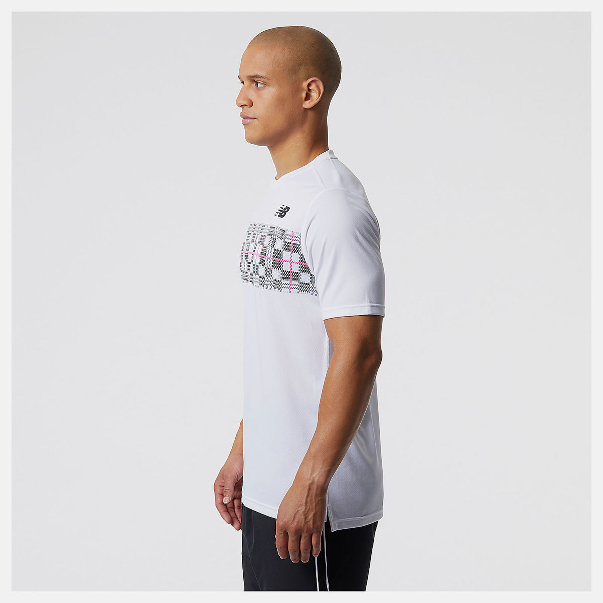 Men New Balance Printed Tournament Crew