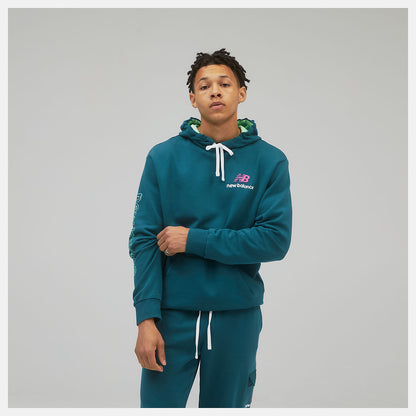Men New Balance NB Athletics Clash Hoodie