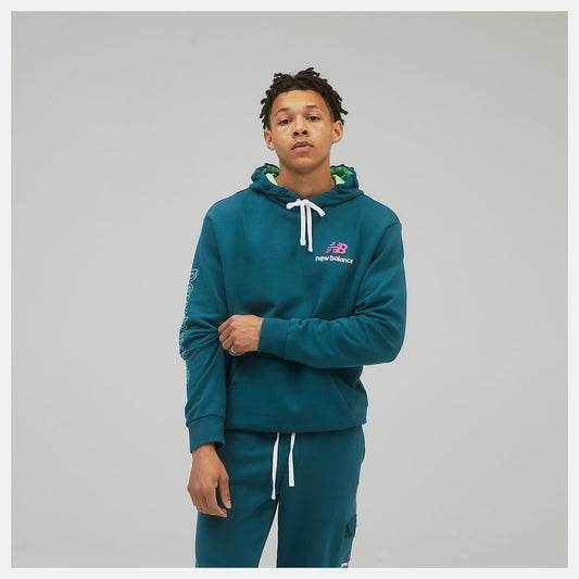 Men New Balance NB Athletics Clash Hoodie