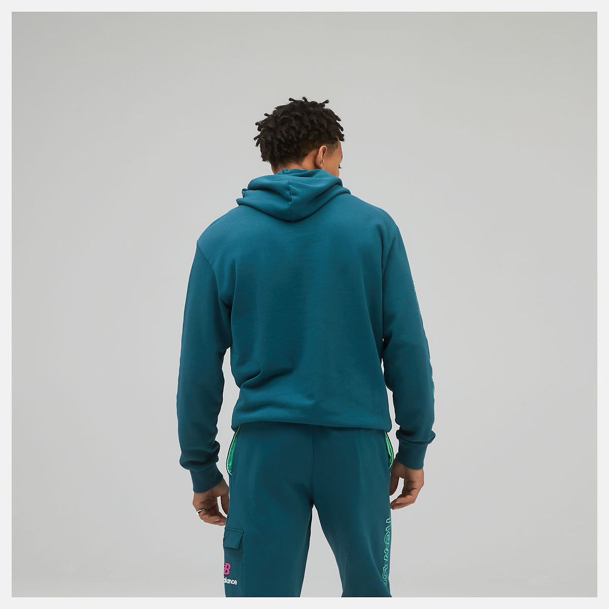 Men New Balance NB Athletics Clash Hoodie