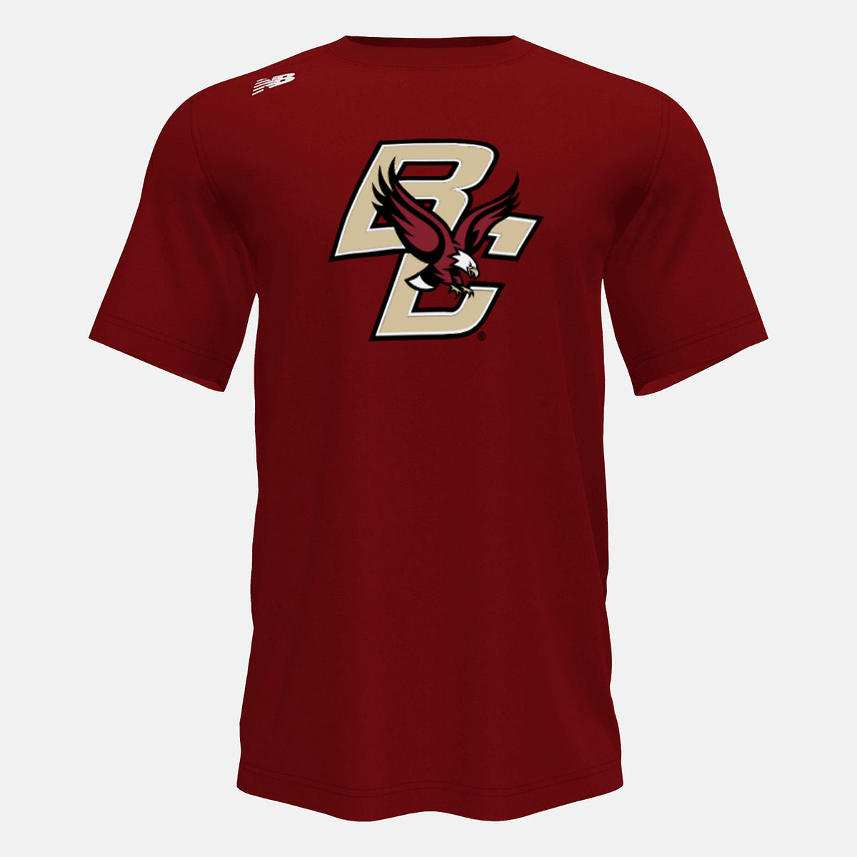 Men New Balance Short Sleeve Tech Tee(Boston College)