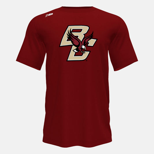 Men New Balance Short Sleeve Tech Tee(Boston College)