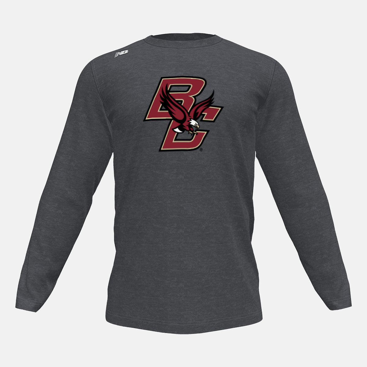 Men New Balance Long Sleeve Tech Tee(Boston College)