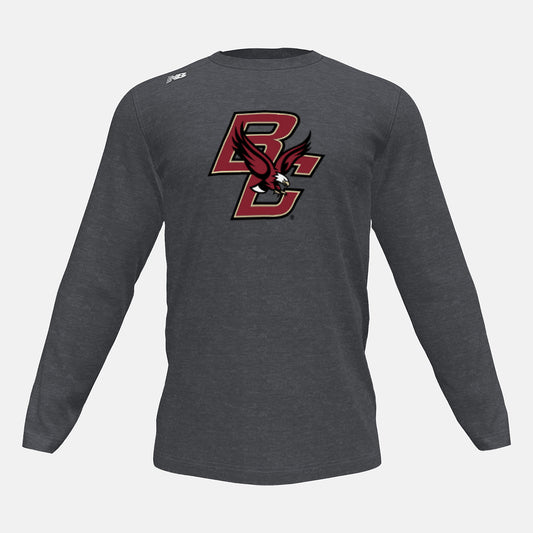 Men New Balance Long Sleeve Tech Tee(Boston College)