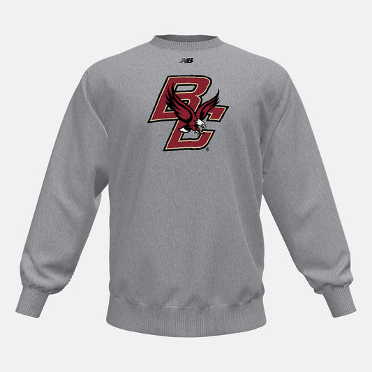 Men New Balance NB Crew Fleece(Boston College)