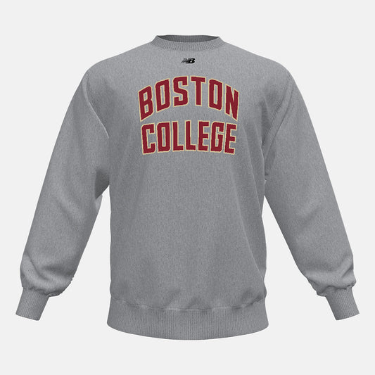 Men New Balance NB Crew Fleece(Boston College)
