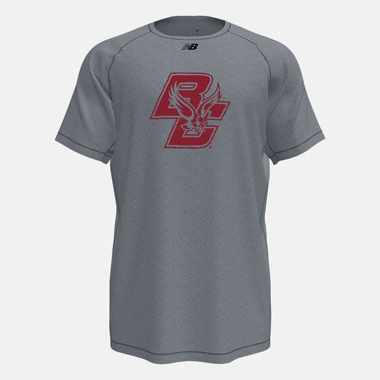 Men New Balance Raglan Tech Tee(Boston College)