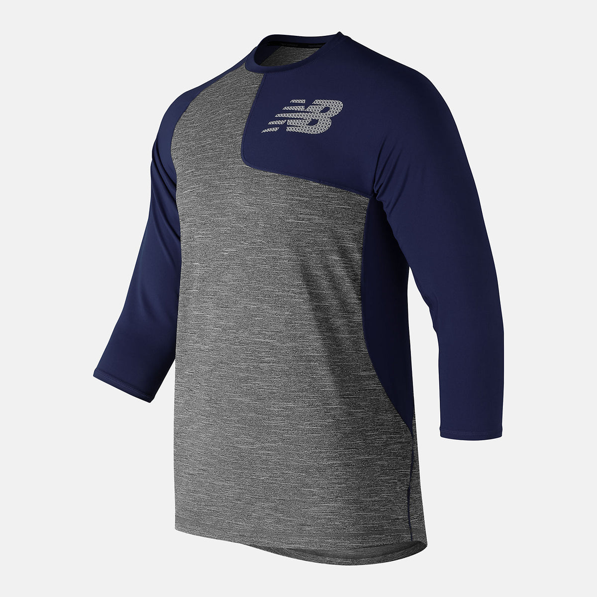 Men New Balance Asym 2.0 Left 3/4 Sleeve