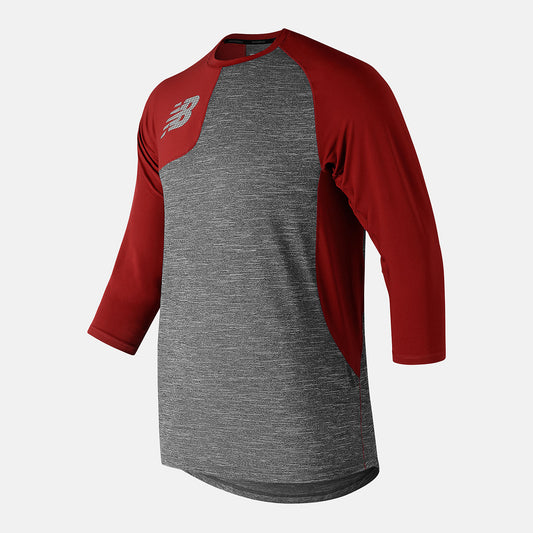 Men New Balance Asym 2.0 Right 3/4 Sleeve