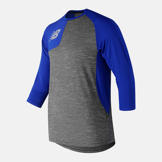 Men New Balance Asym 2.0 Right 3/4 Sleeve