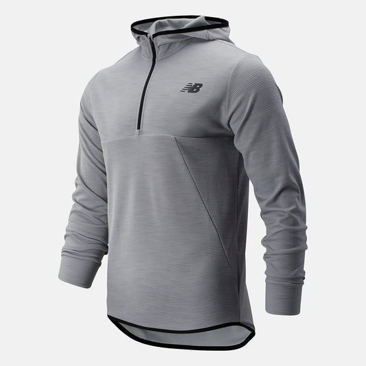 Men New Balance Tenacity Hooded QTR Zip